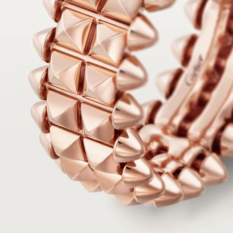 Cartier. Каблучка Clash de Cartier, дворядна із рожевого золота