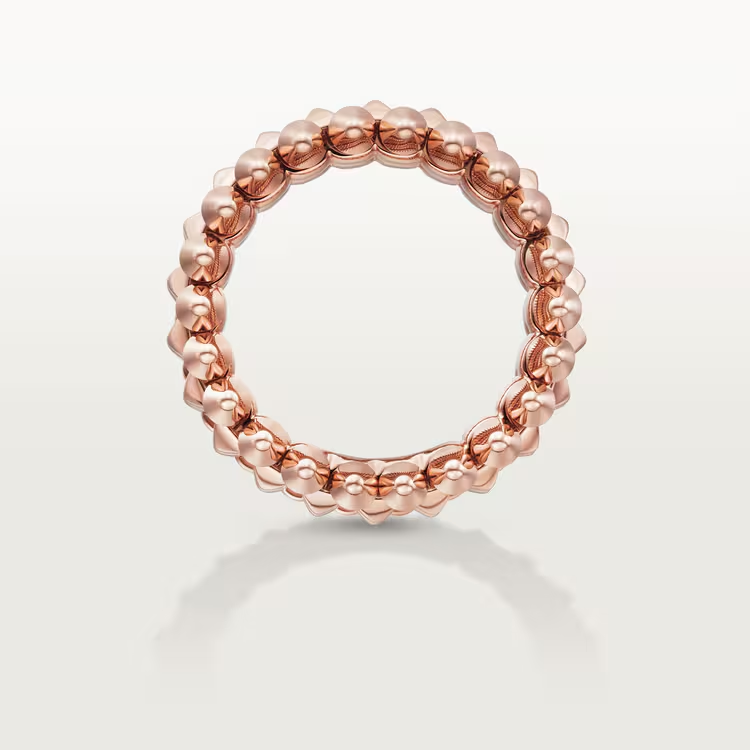 Cartier. Каблучка Clash de Cartier, дворядна із рожевого золота