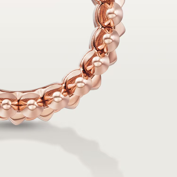 Cartier. Каблучка Clash de Cartier, дворядна із рожевого золота
