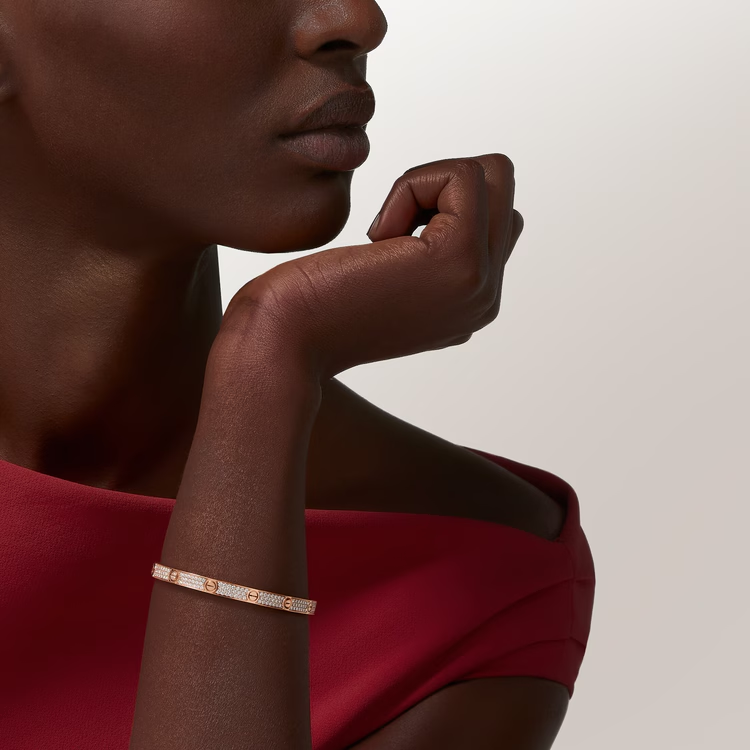 Cartier. Браслет LOVE, середня модель, із рожевого золота