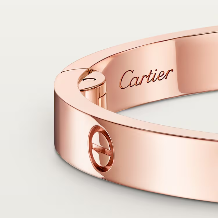 Cartier. Браслет LOVE, середня модель із рожевого золота