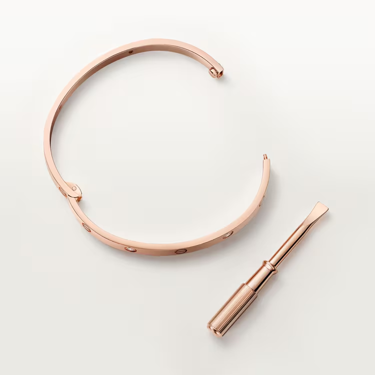 Cartier. Браслет LOVE, середня модель із рожевого золота