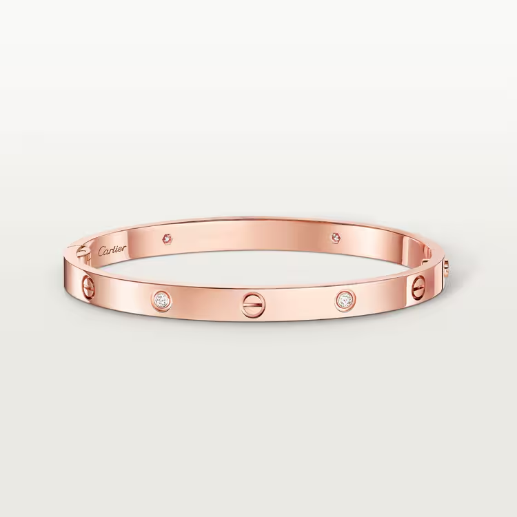 Cartier. Браслет LOVE, середня модель із рожевого золота