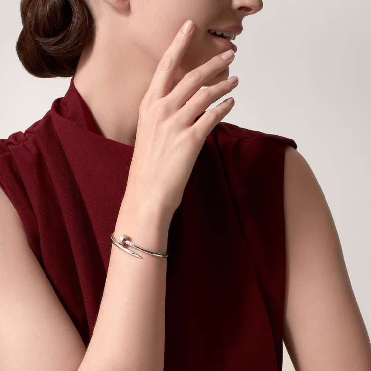 Cartier. Браслет Juste un Clou класична модель із білого золота