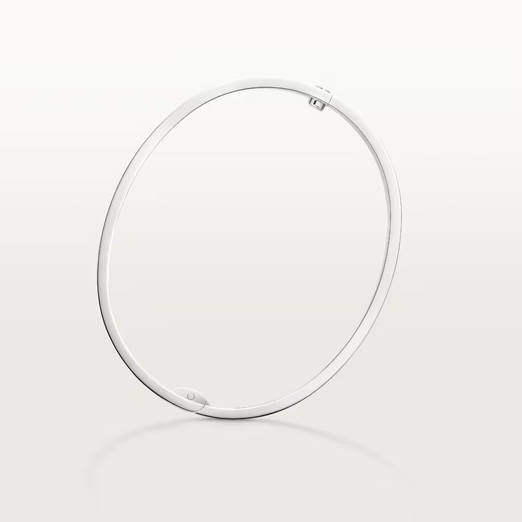 Cartier. Браслет LOVE, середня модель із білого золота