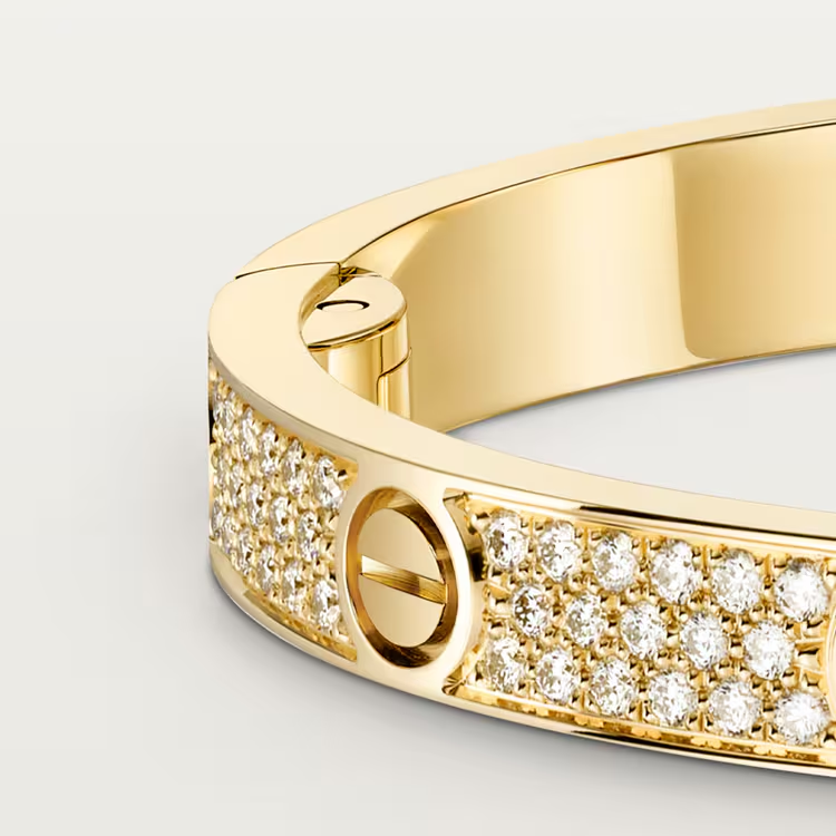 Cartier. Браслет LOVE, середня модель із жовтого золота