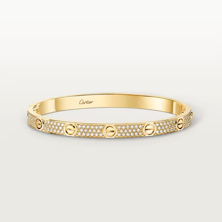 Cartier. Браслет LOVE, середня модель із жовтого золота