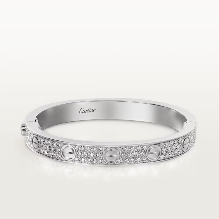 Cartier. Браслет LOVE, класична модель із білого золота