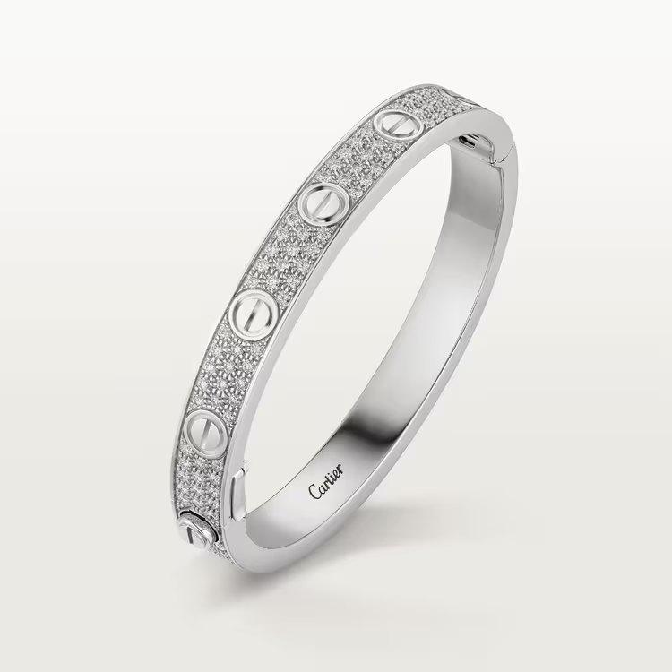 Cartier. Браслет LOVE, класична модель із білого золота