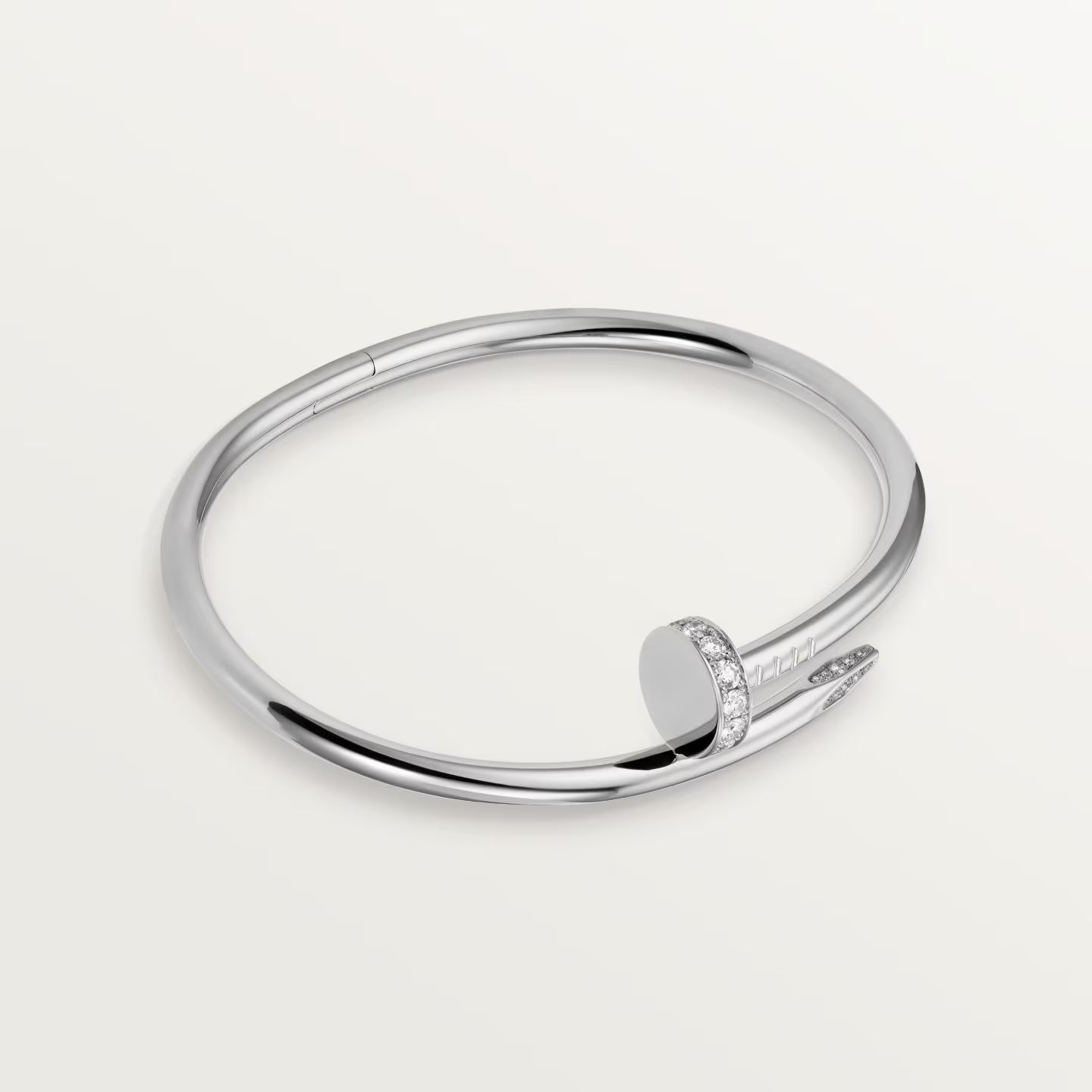 Cartier. Браслет Juste un Clou, класична модель із білого золота