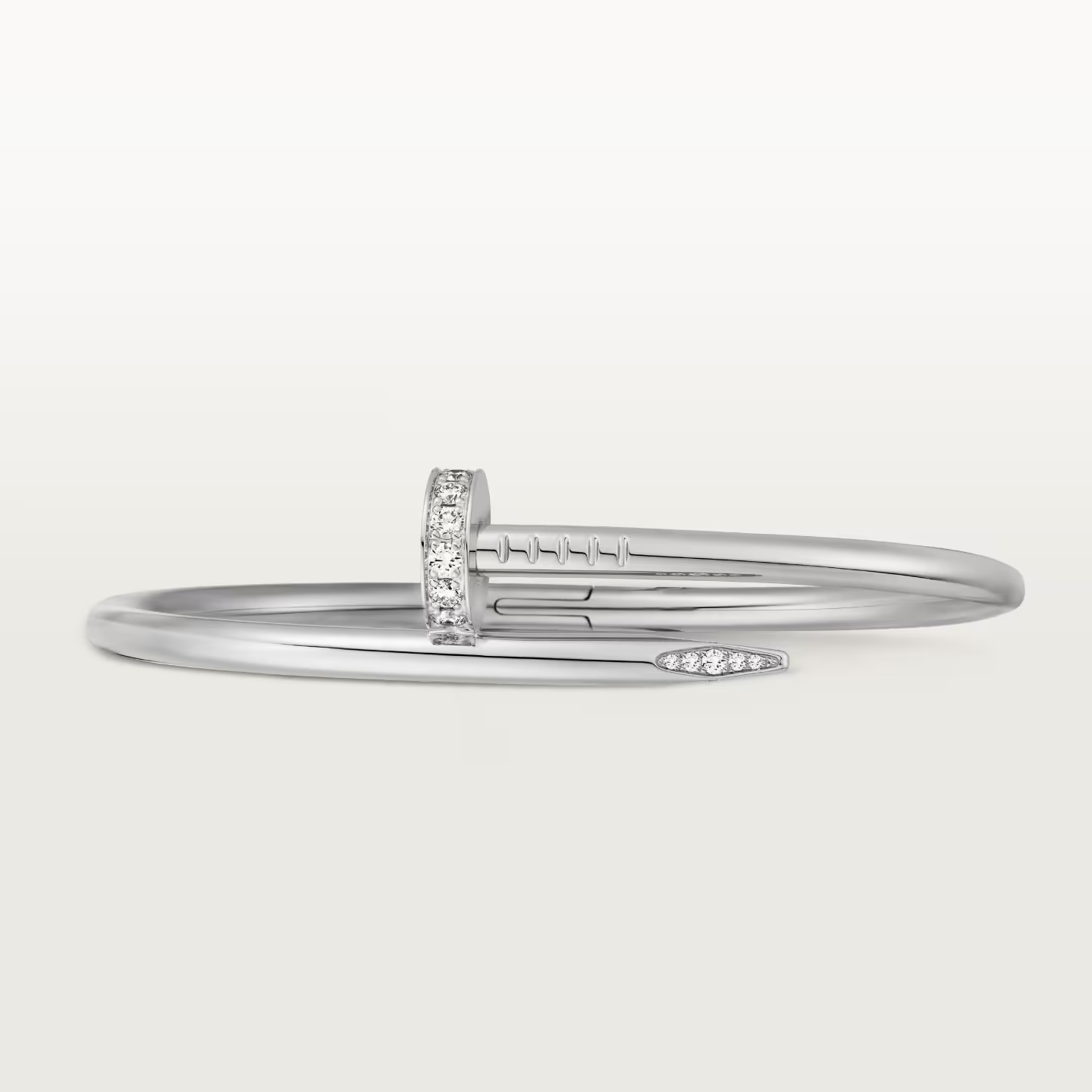 Cartier. Браслет Juste un Clou, класична модель із білого золота