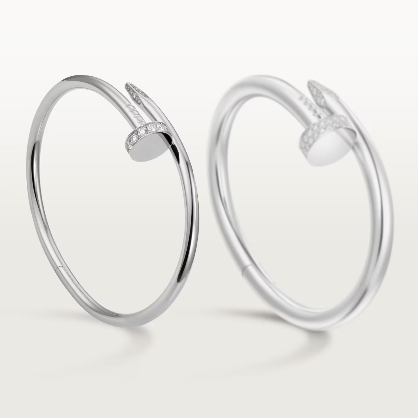 Cartier. Браслет Juste un Clou, класична модель із білого золота