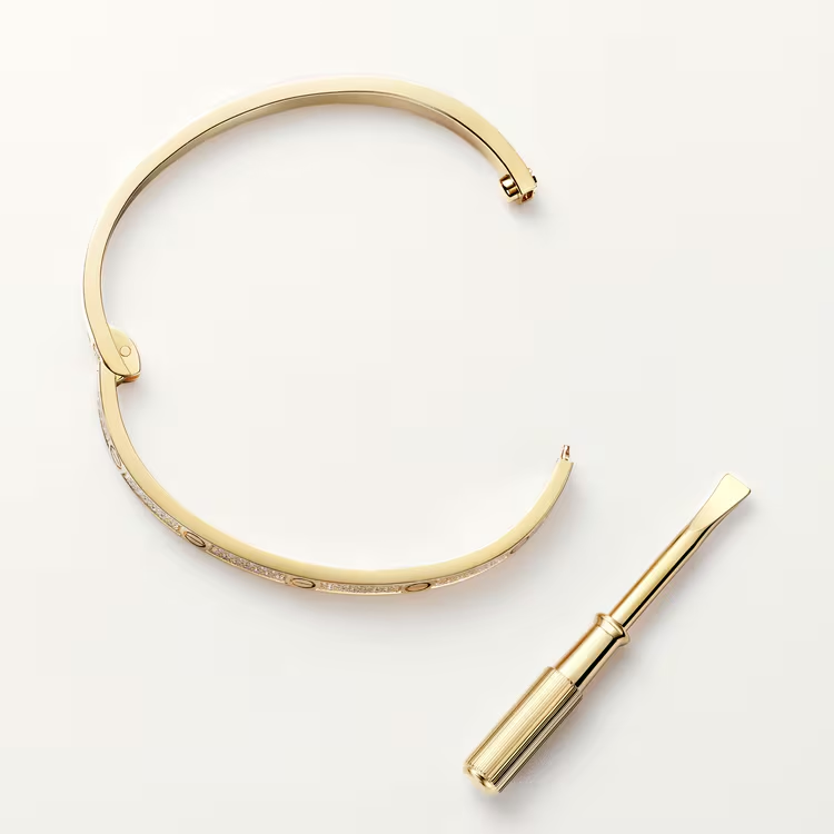 Cartier. Браслет LOVE, маленька модель із жовтого золота