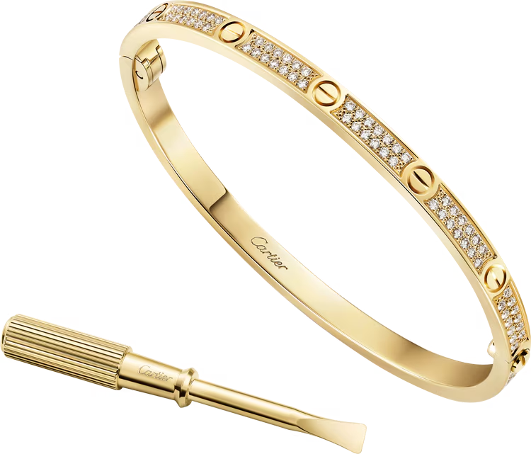 Cartier. Браслет LOVE, маленька модель із жовтого золота