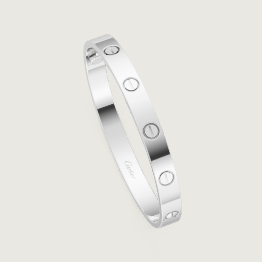 Cartier. Браслет LOVE, класична модель із білого золота