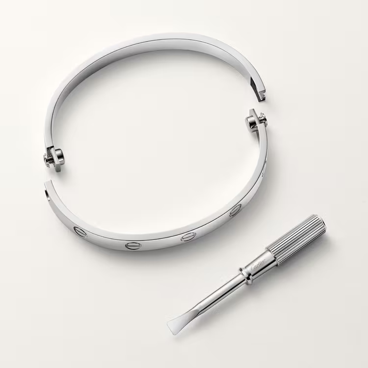 Cartier. Браслет LOVE, класична модель із білого золота