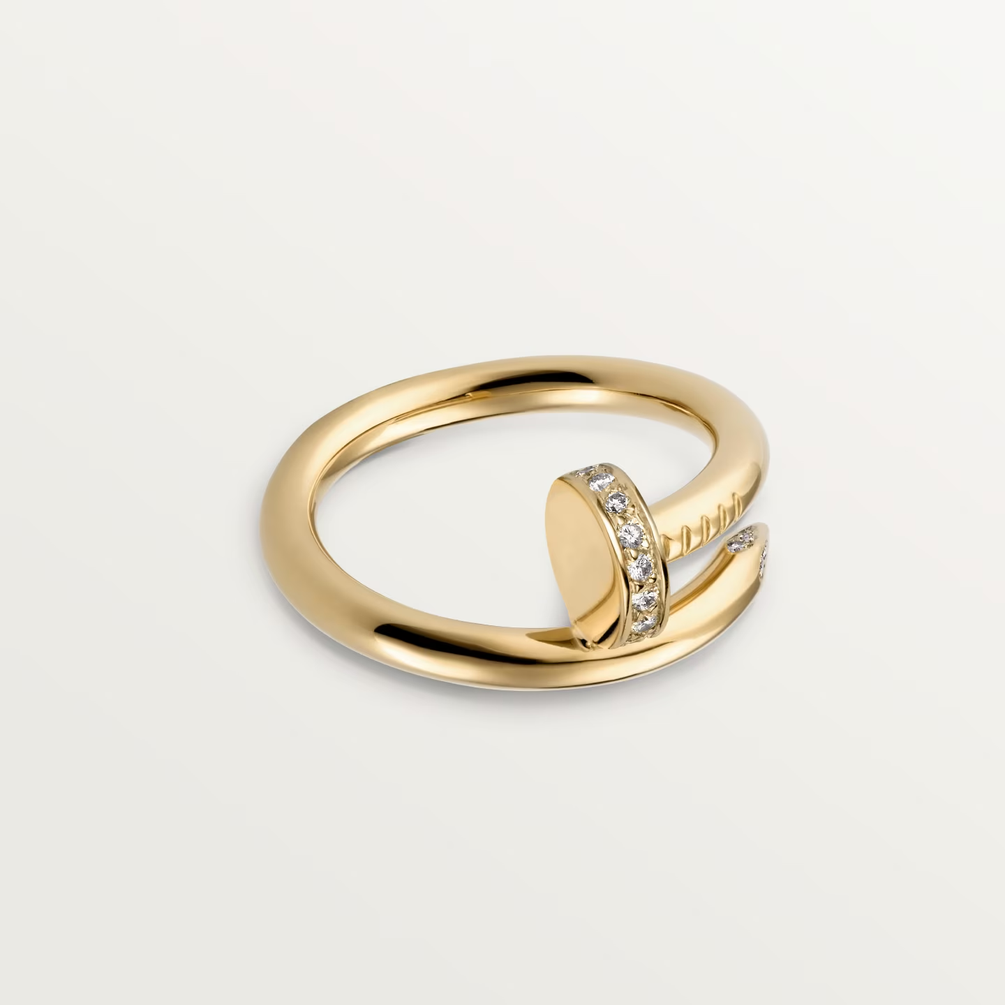 Cartier. Каблучка Juste un Clou, класична модель із жовтого золота
