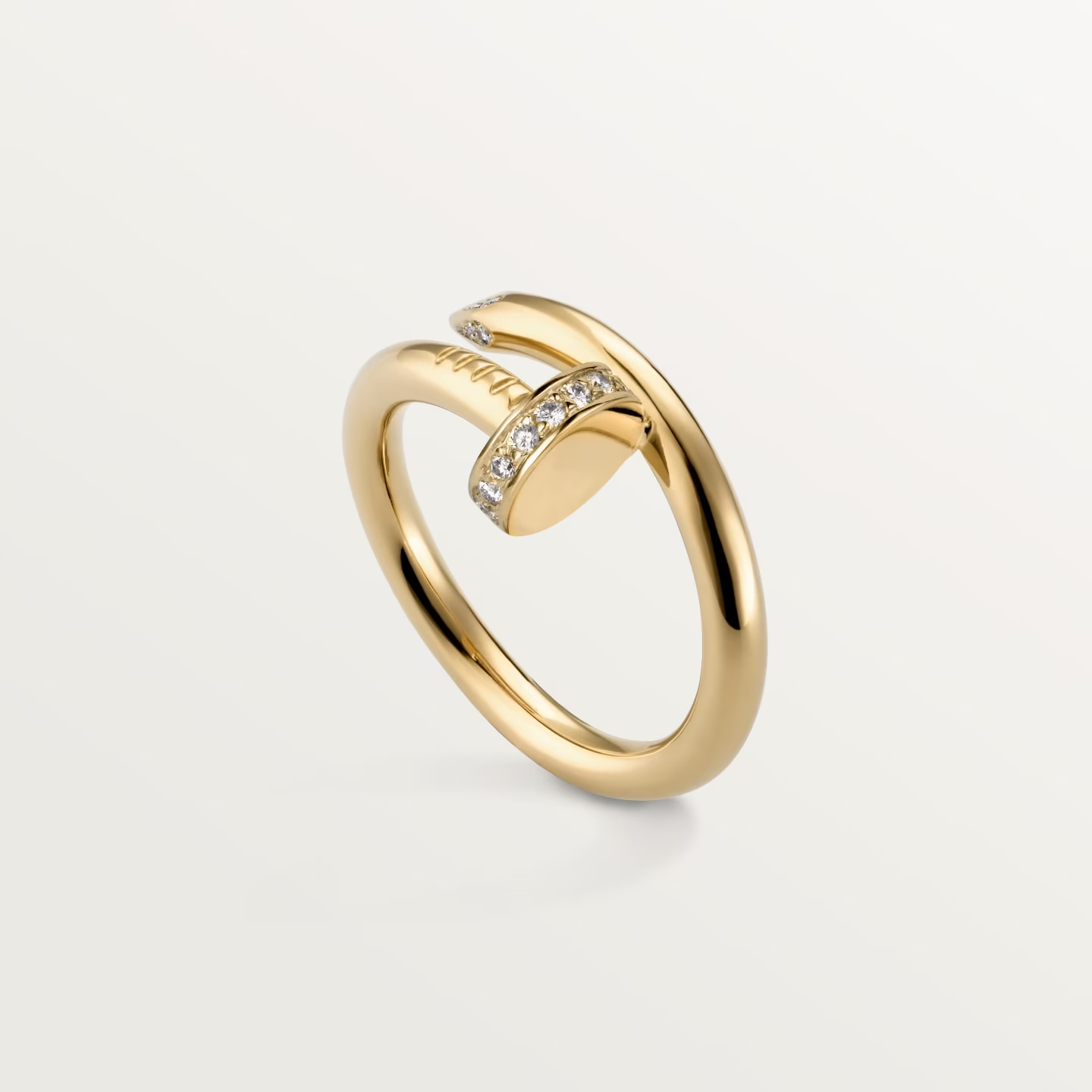 Cartier. Каблучка Juste un Clou, класична модель із жовтого золота