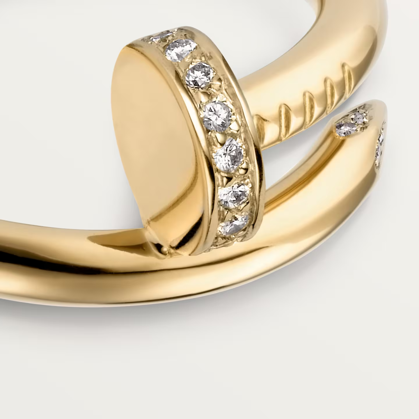 Cartier. Каблучка Juste un Clou, класична модель із жовтого золота