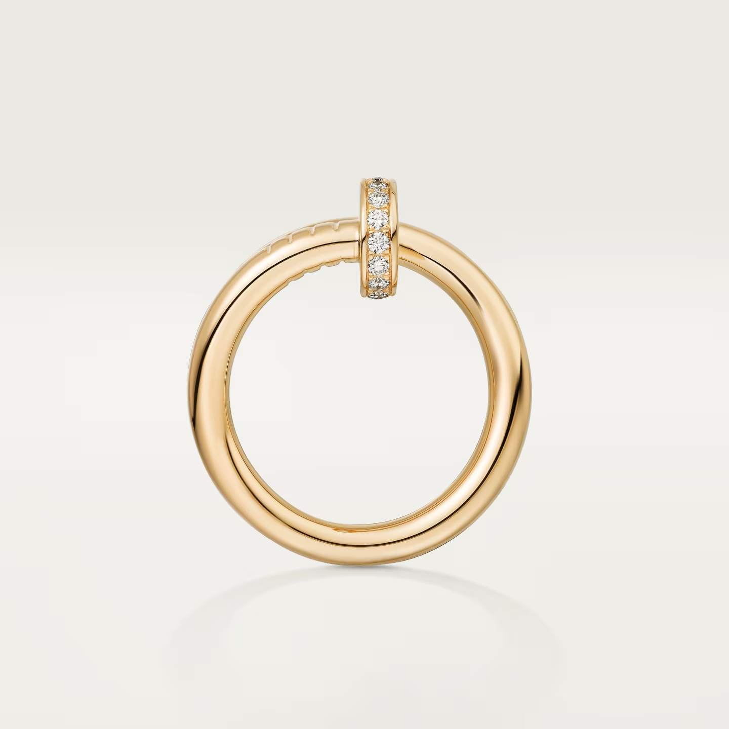 Cartier. Каблучка Juste un Clou, класична модель із жовтого золота