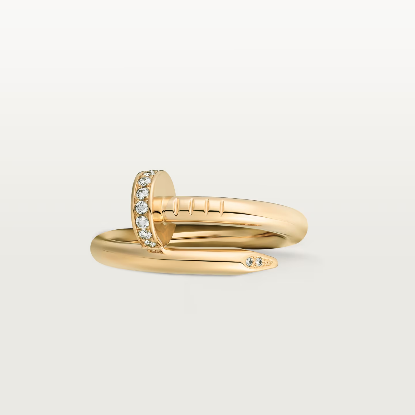 Cartier. Каблучка Juste un Clou, класична модель із жовтого золота