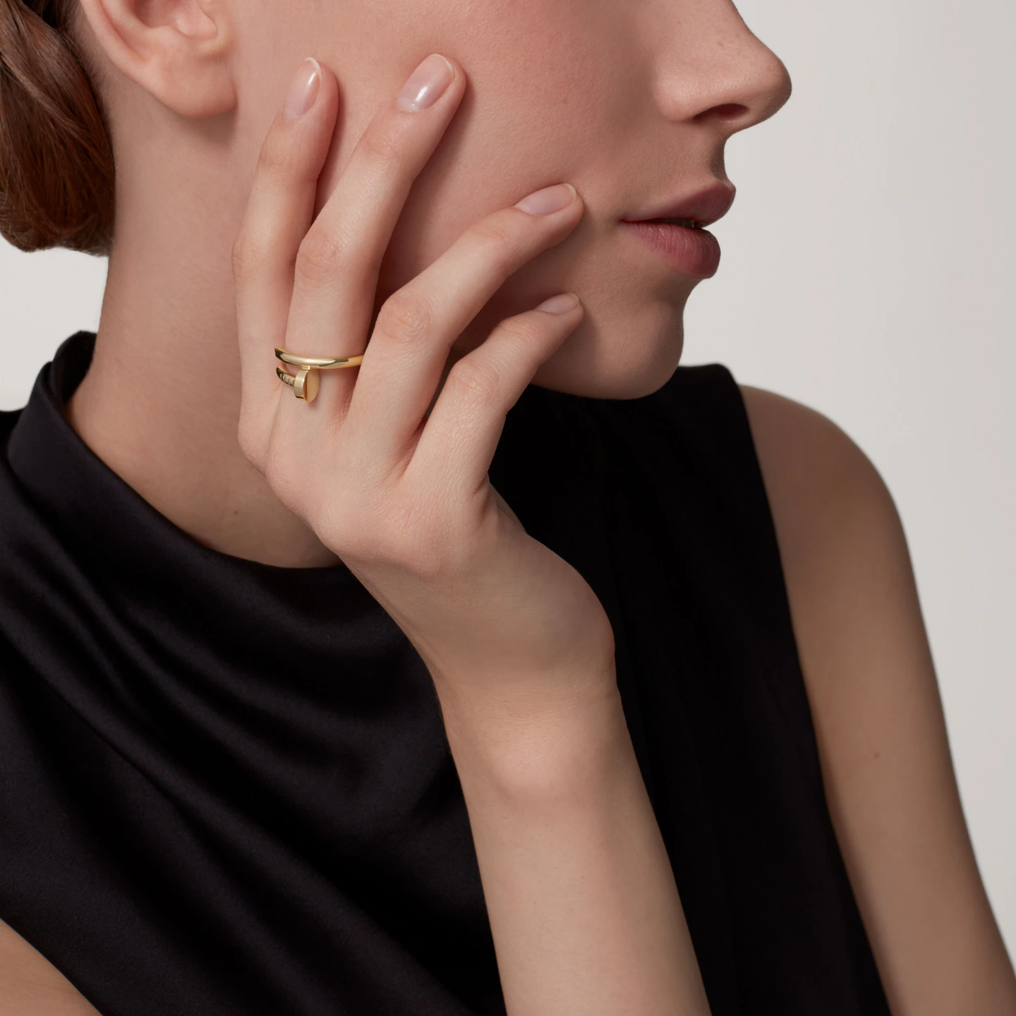 Cartier. Каблучка Juste un Clou, класична модель із жовтого золота