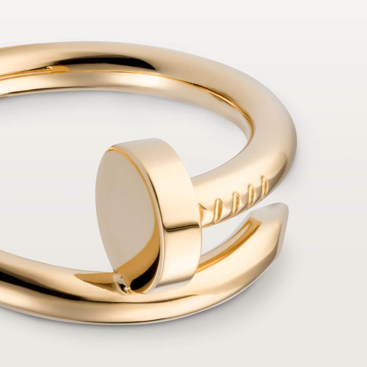 Cartier. Каблучка Juste un Clou, класична модель із жовтого золота