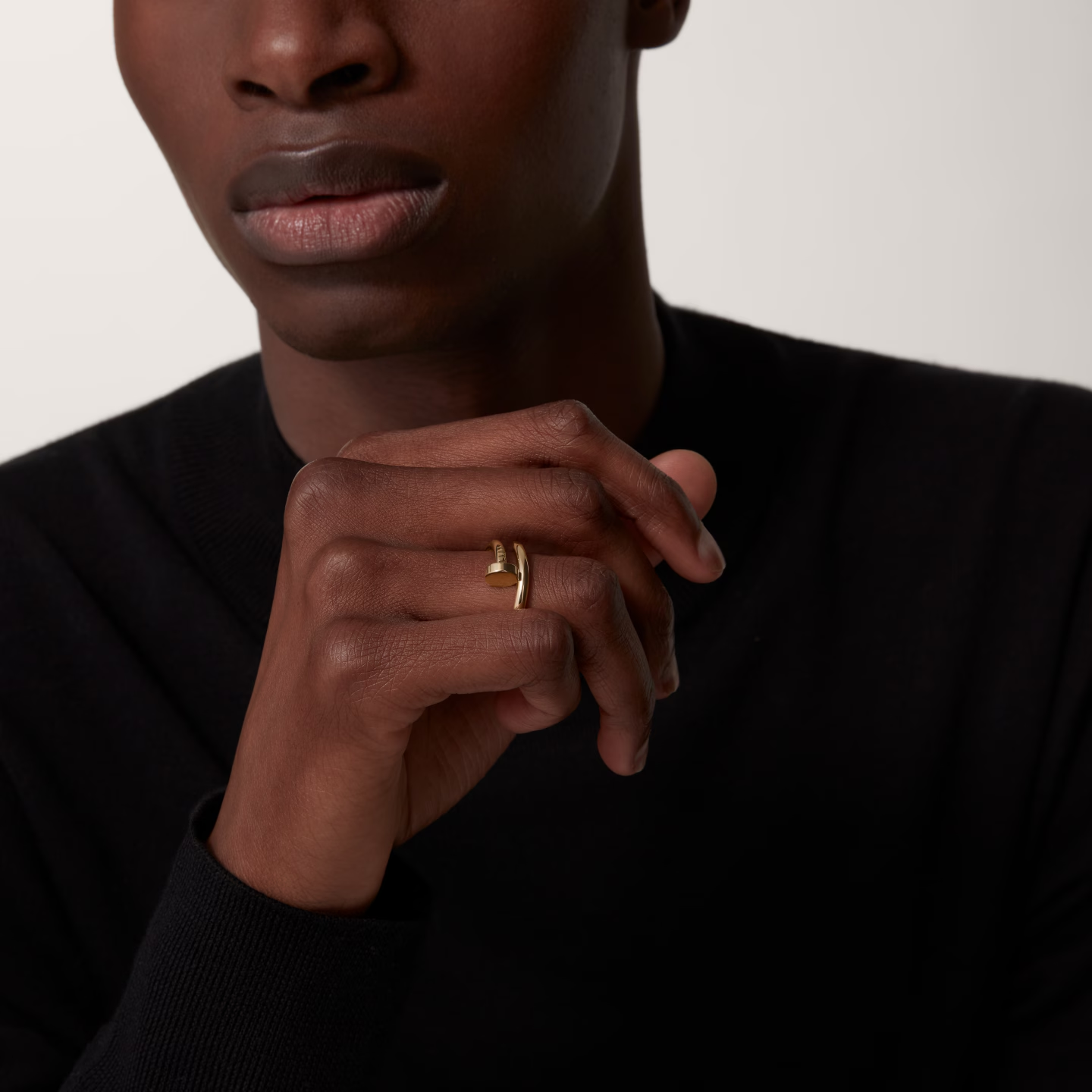 Cartier. Каблучка Juste un Clou, класична модель із жовтого золота