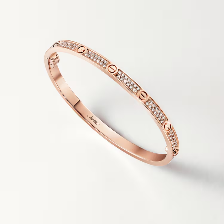 Cartier. Браслет LOVE, маленька модель із рожевого золота