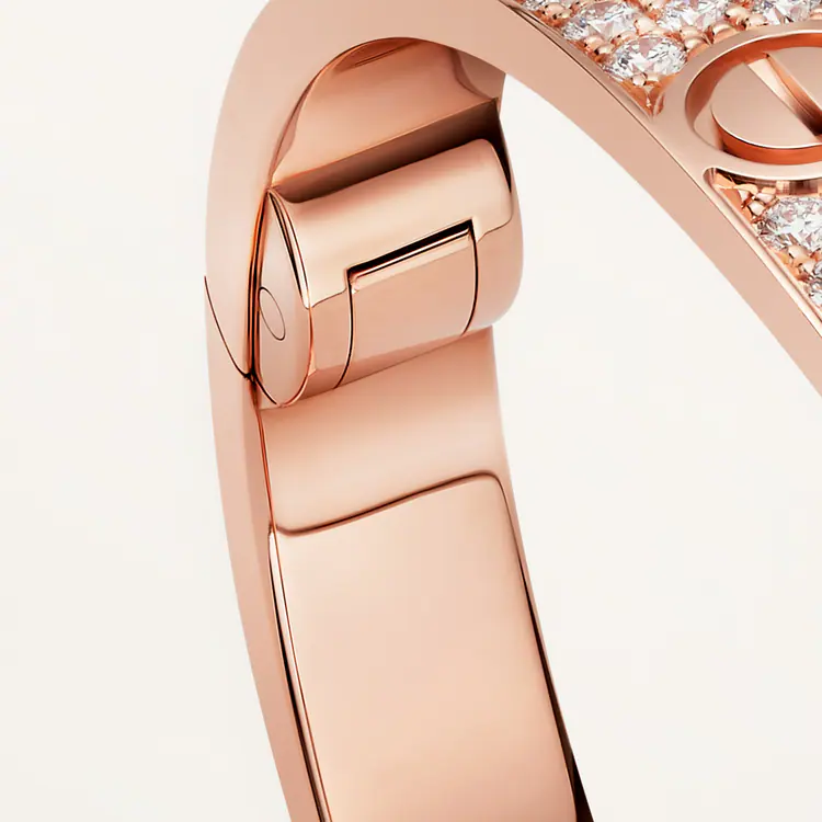 Cartier. Браслет LOVE, класична модель із рожевого золота
