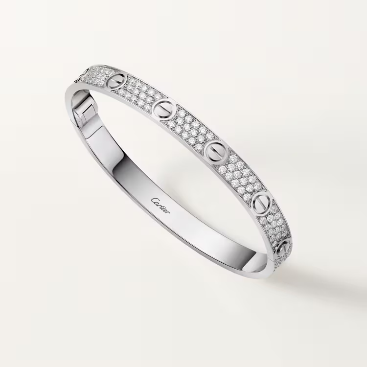 Cartier. Браслет LOVE, класична модель із білого золота