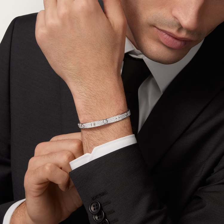 Cartier. Браслет LOVE, класична модель із білого золота