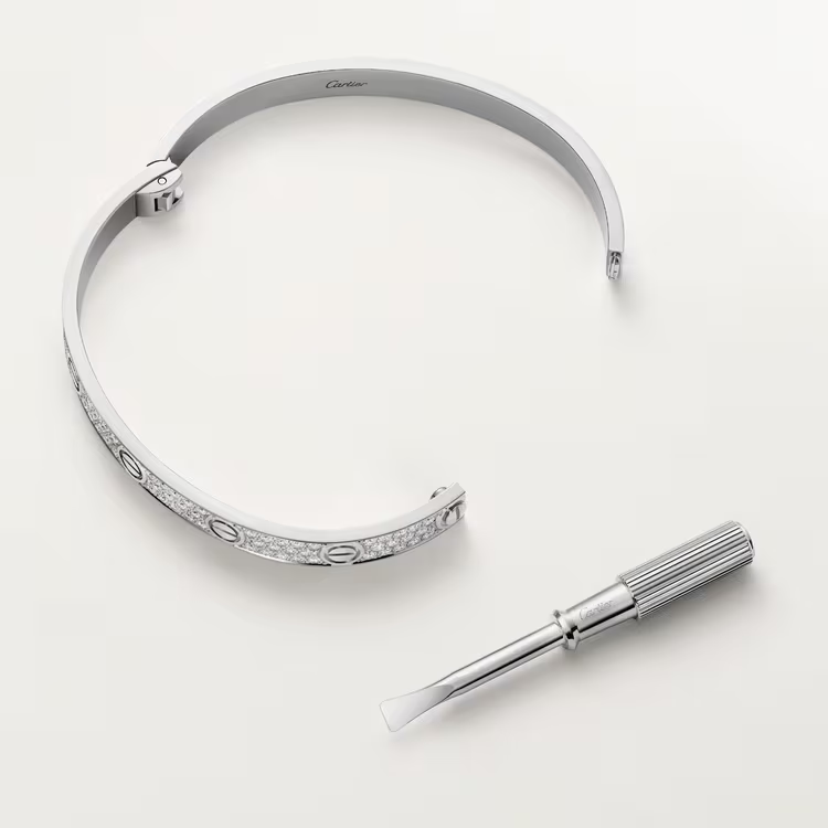 Cartier. Браслет LOVE, класична модель із білого золота