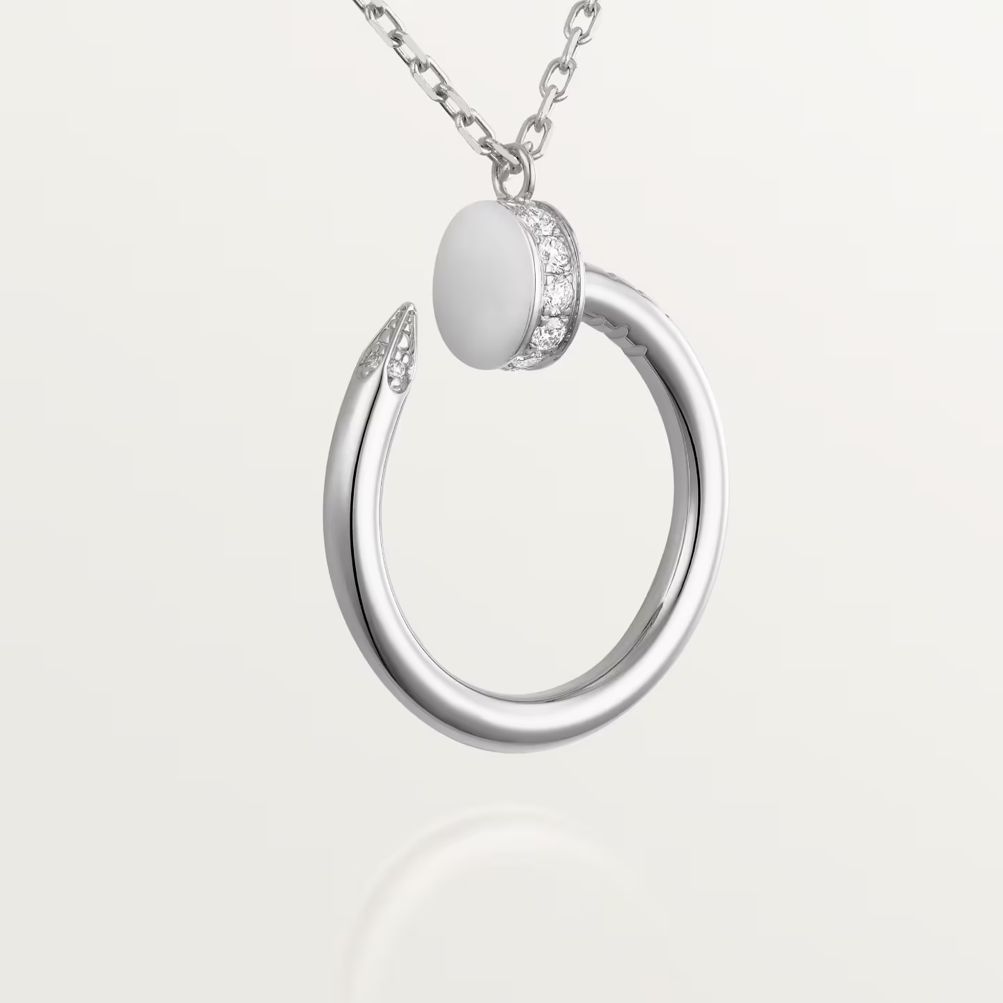 Cartier. Підвіска Juste un Clou із білого золота