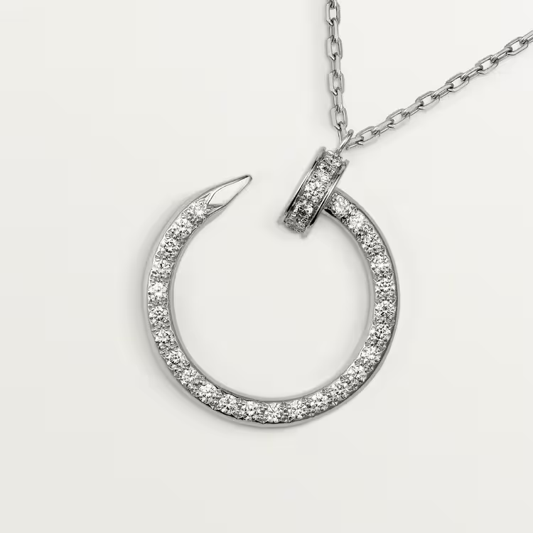 Cartier. Підвіска Juste un Clou із білого золота