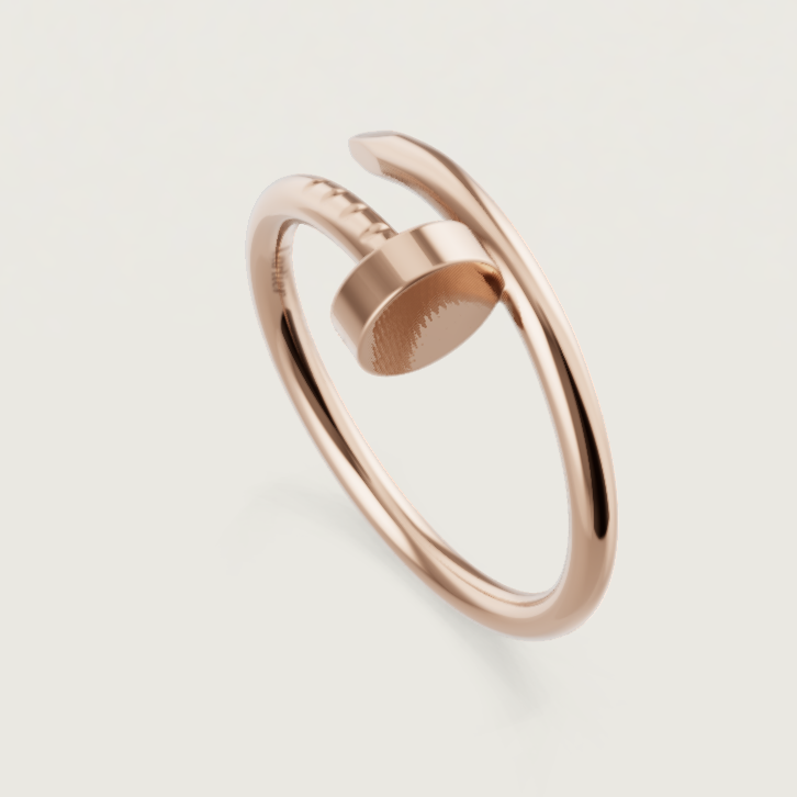 Cartier. Каблучка Juste un Clou, маленька модель із рожевого золота