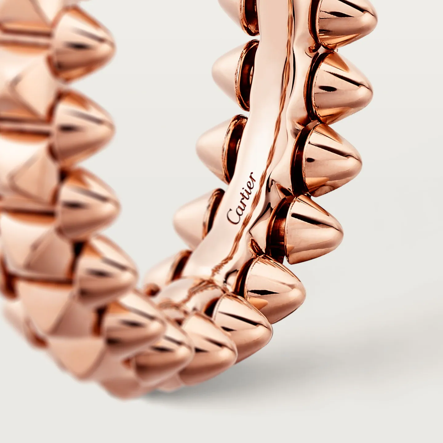 Cartier. Каблучка Clash de Cartier, маленька модель із рожевого золота