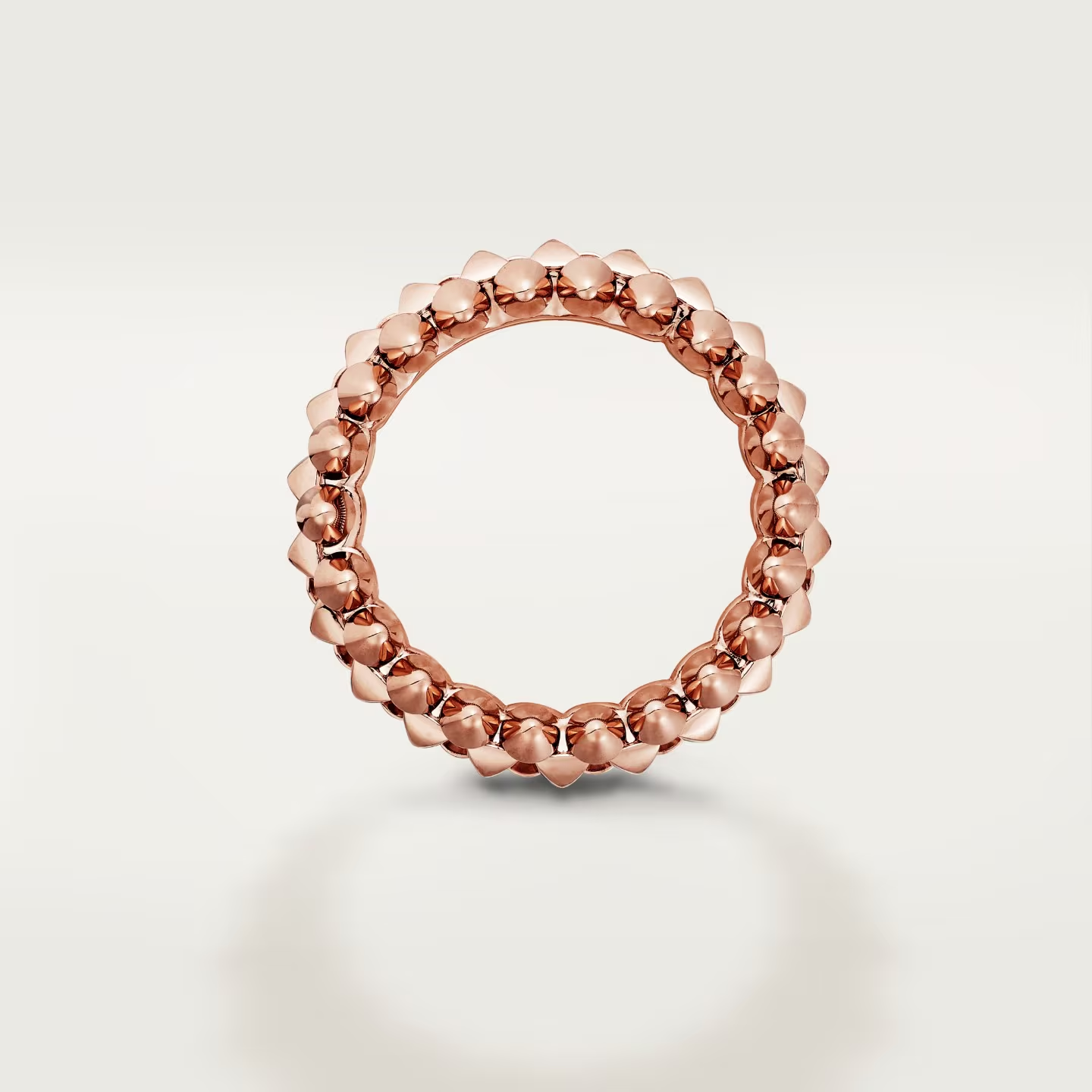 Cartier. Каблучка Clash de Cartier, маленька модель із рожевого золота
