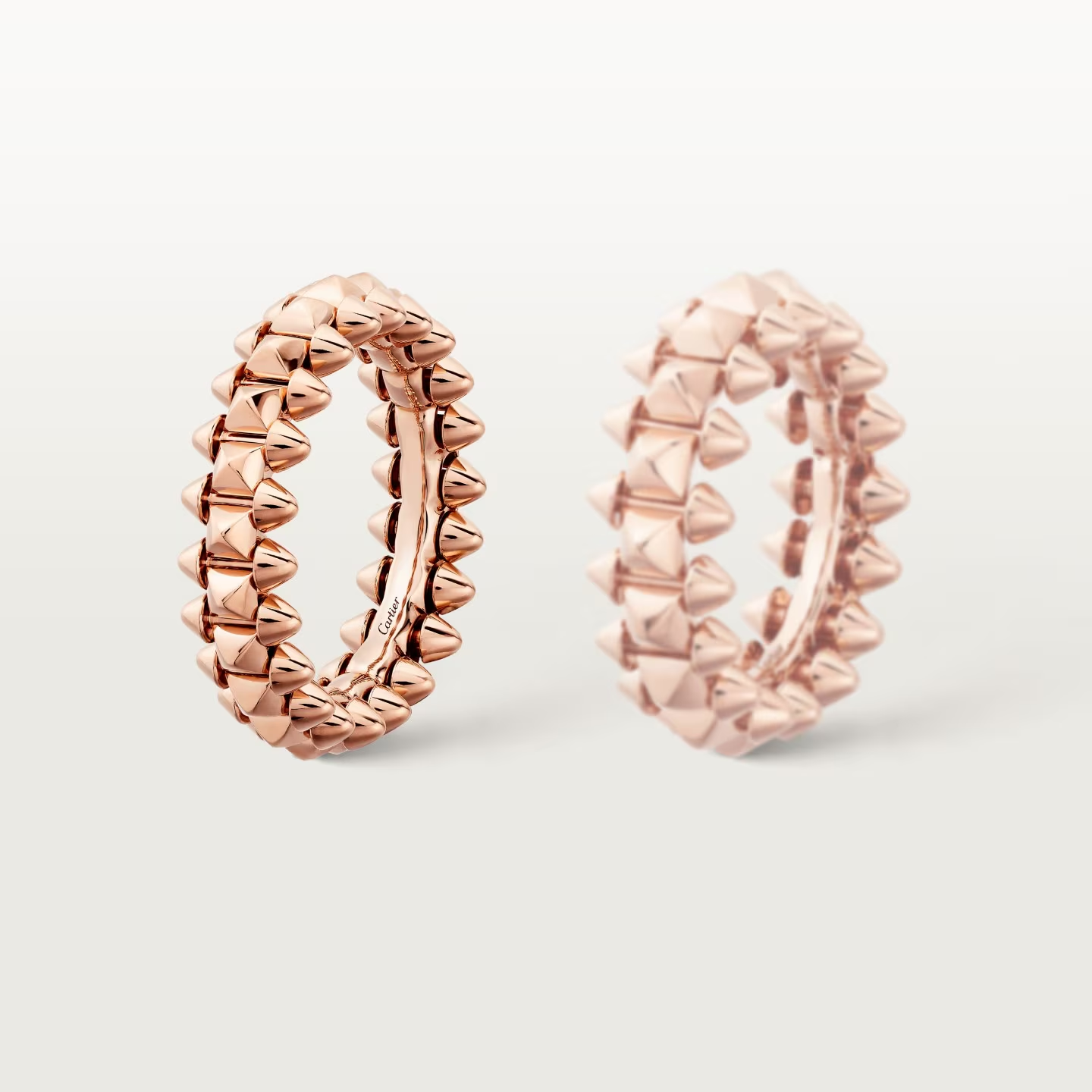 Cartier. Каблучка Clash de Cartier, маленька модель із рожевого золота