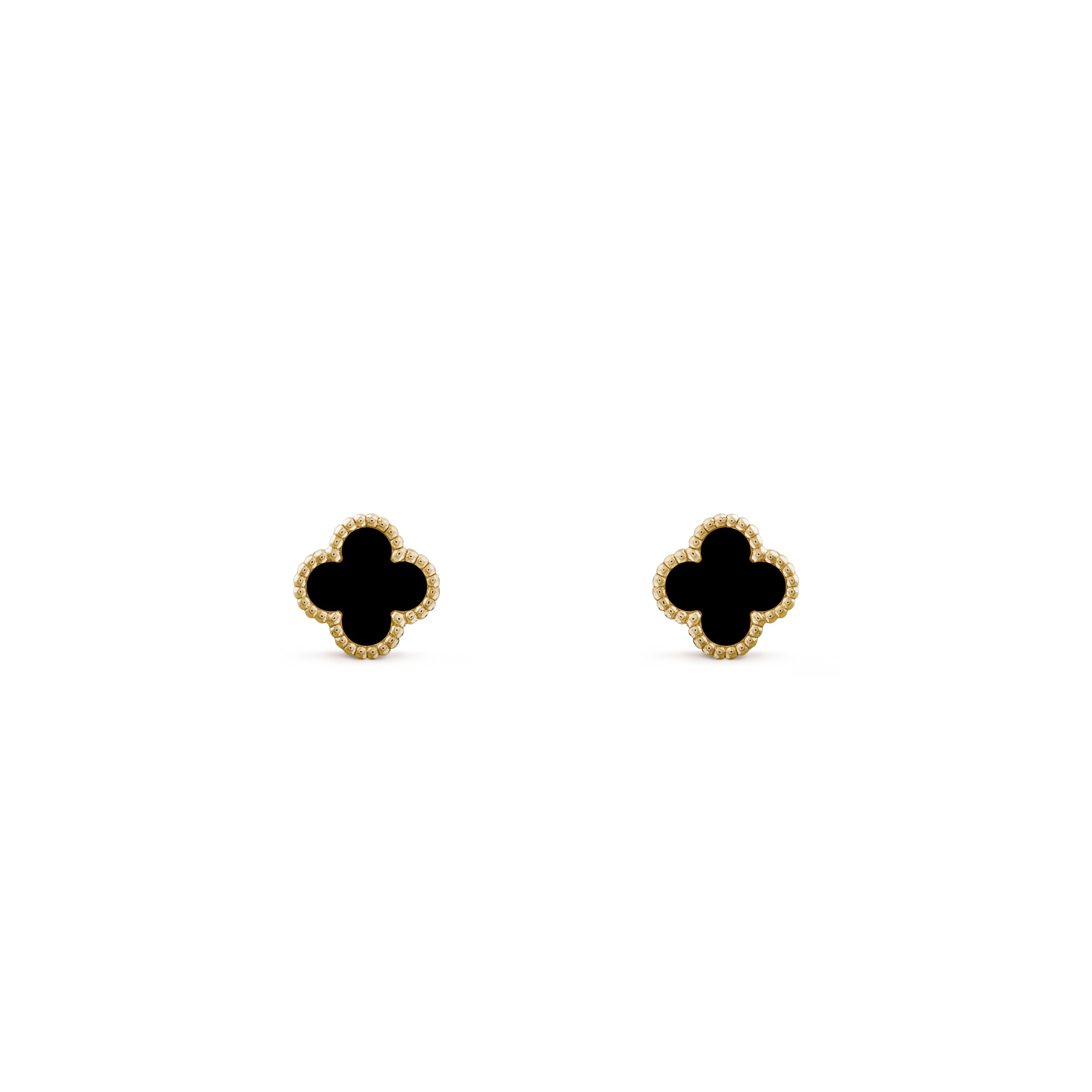 Van Cleef & Arpels. Сережки Sweet Alhambra із жовтого золота