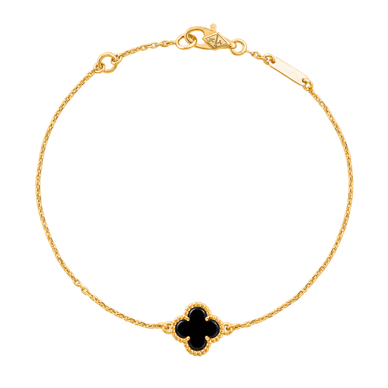 Van Cleef & Arpels. Браслет Sweet Alhambra із жовтого золота
