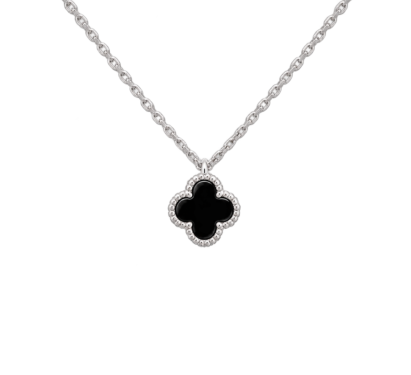 Van Cleef & Arpels. Підвіска Sweet Alhambra із білого золота
