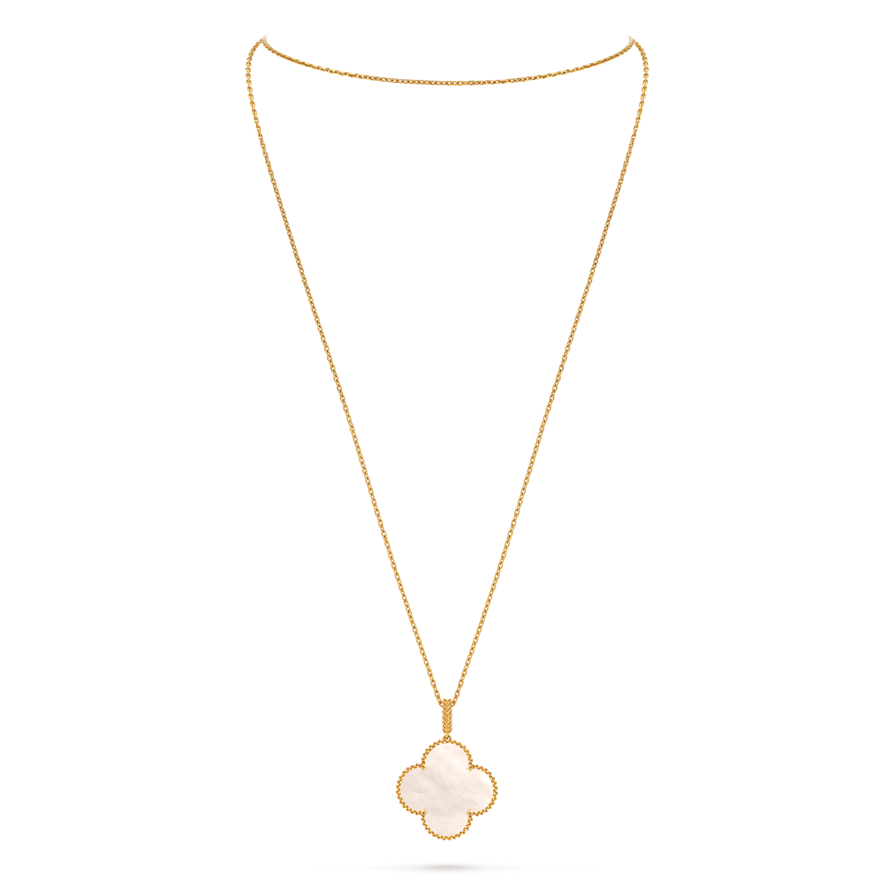 Van Cleef & Arpels. Кольє Magic Alhambra із жовтого золота