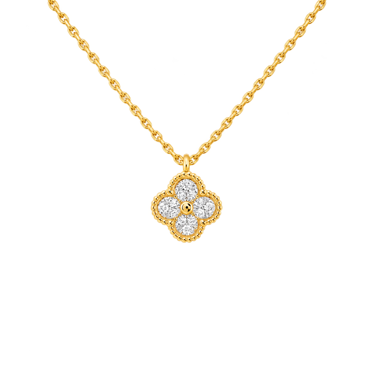 Van Cleef & Arpels. Підвіска Sweet Alhambra із жовтого золота