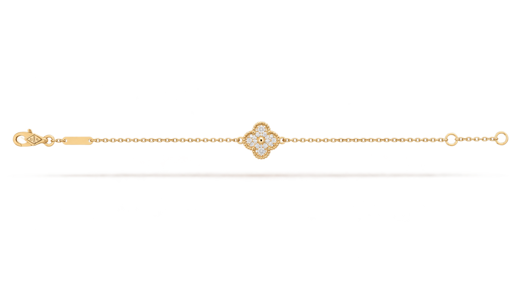 Van Cleef & Arpels. Браслет Sweet Alhambra із жовтого золота