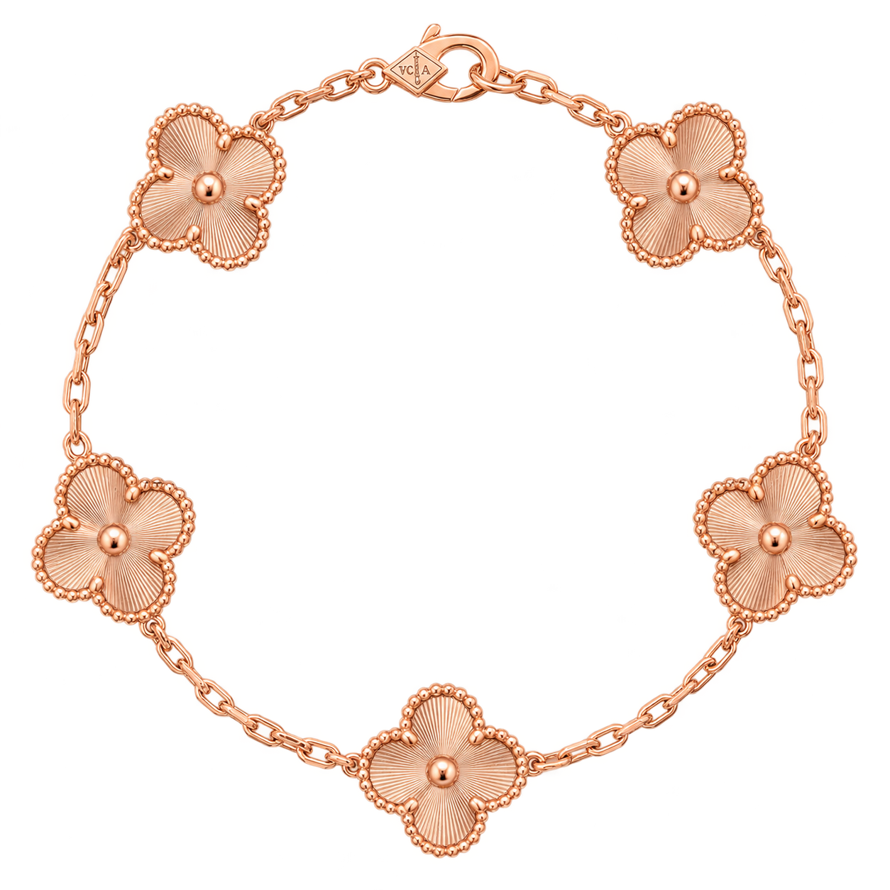 Van Cleef & Arpels. Браслет Vintage Alhambra із рожевого золота