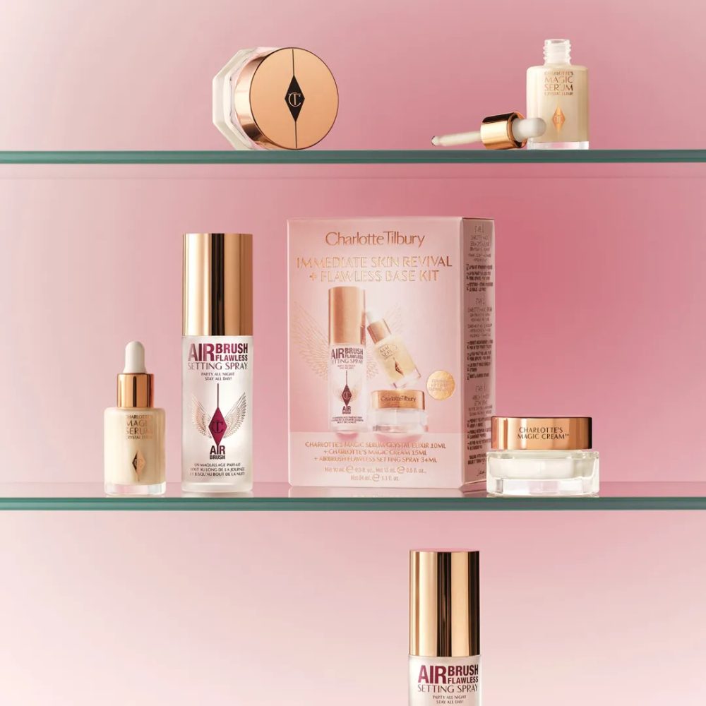 Charlotte Tilbury Immediate Skin Revival + Flawless Base Kit
