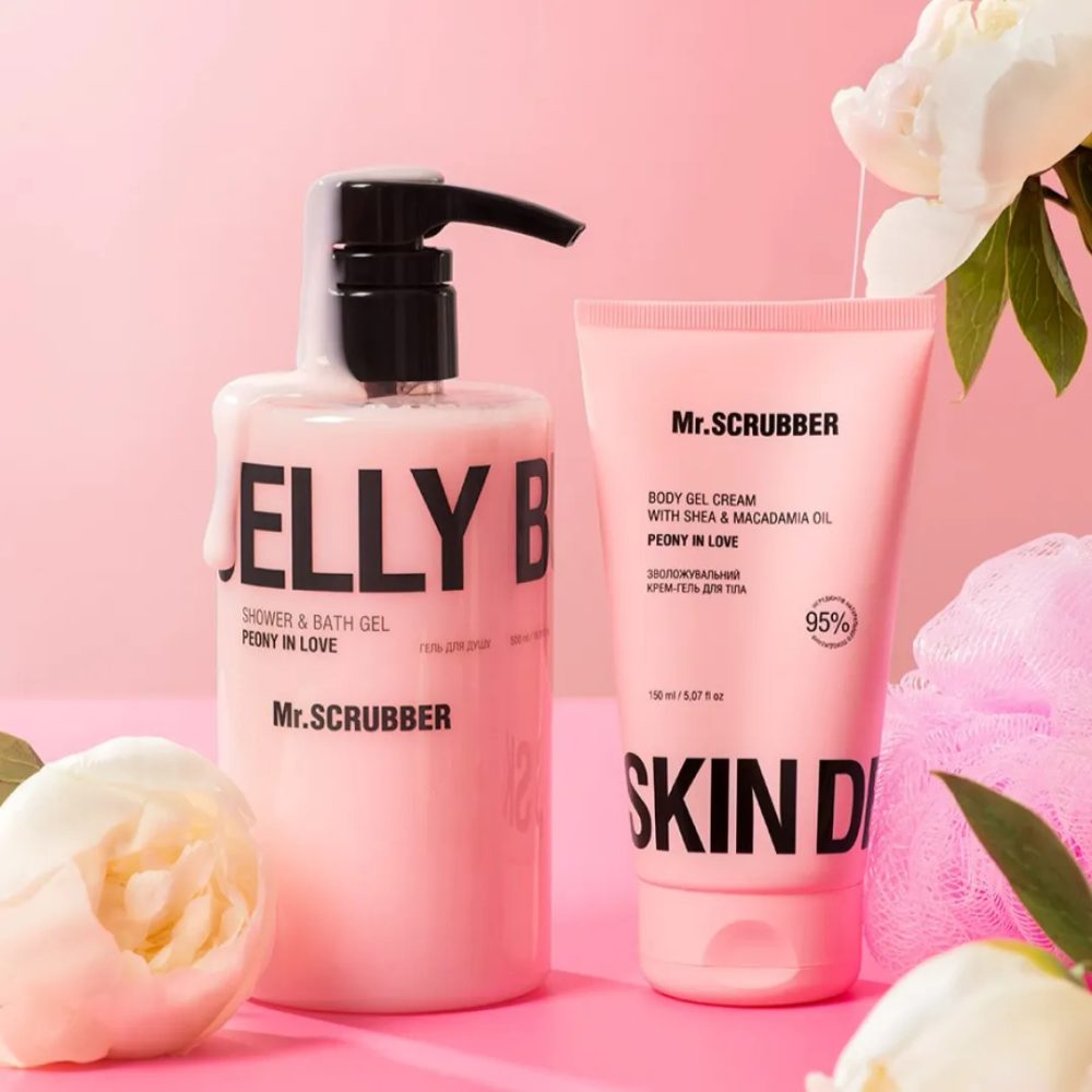 Mr.Scrubber Jelly Bubbles Peony in Love