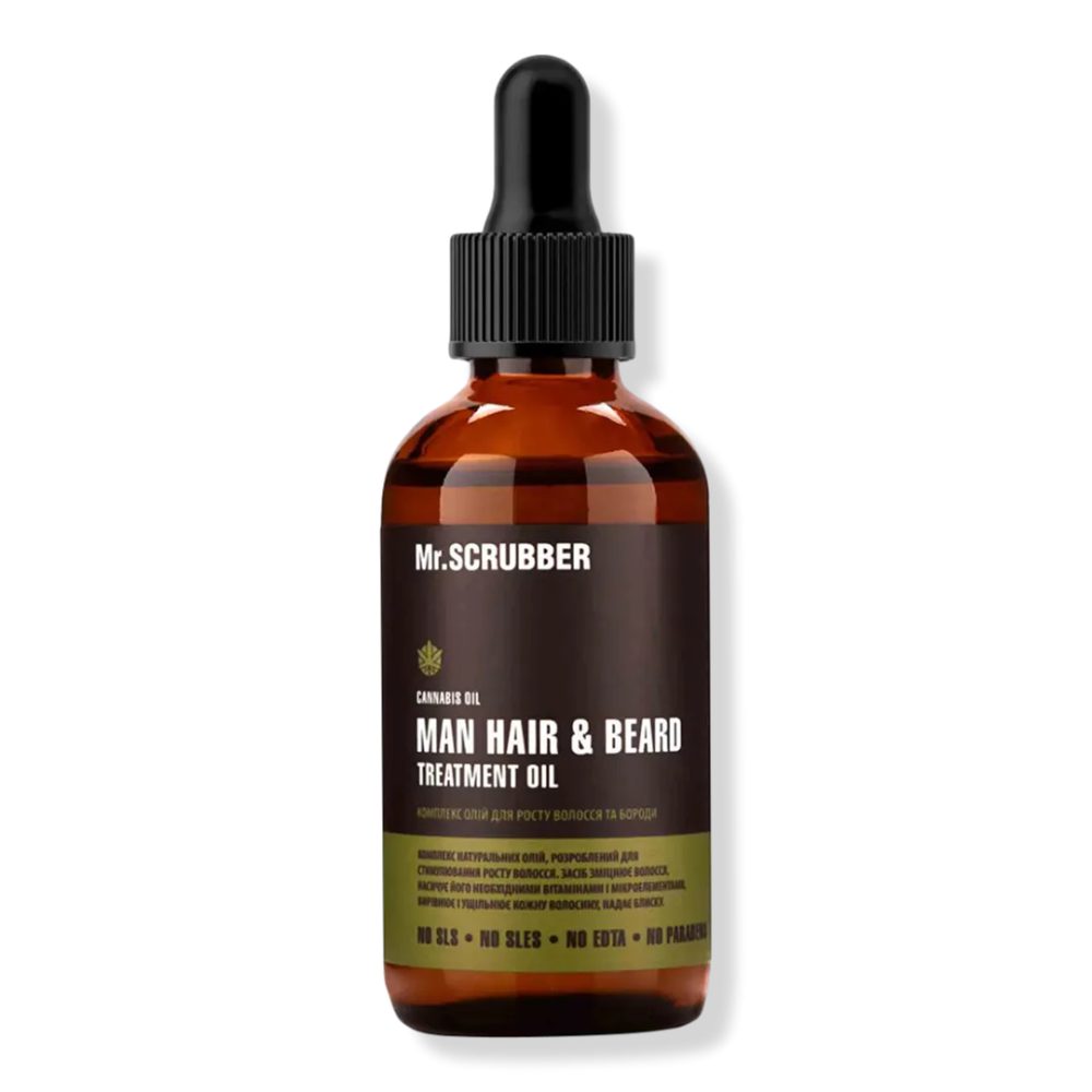 Mr.Scrubber Man Hair&Beard Treatment Oil