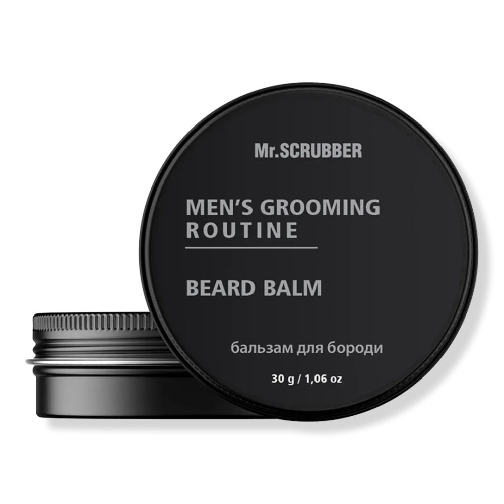 Mr.Scrubber Men's Grooming Routine Beard Balm
